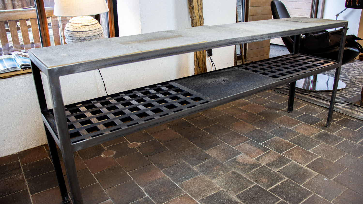 Sideboard schwarz beschichtet