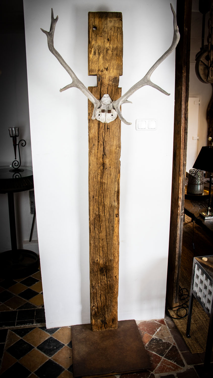 Garderobe Eichensäule